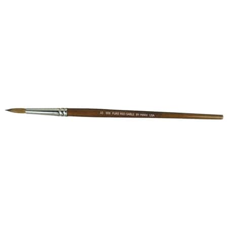 Gordon Brush Size 10 Pure Red Sable Round Artist Brush 0906-10000